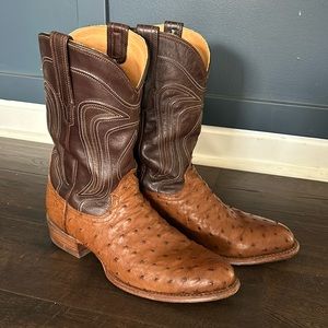 Tecovas ‘The Wyatt’ ostrich boots - 10